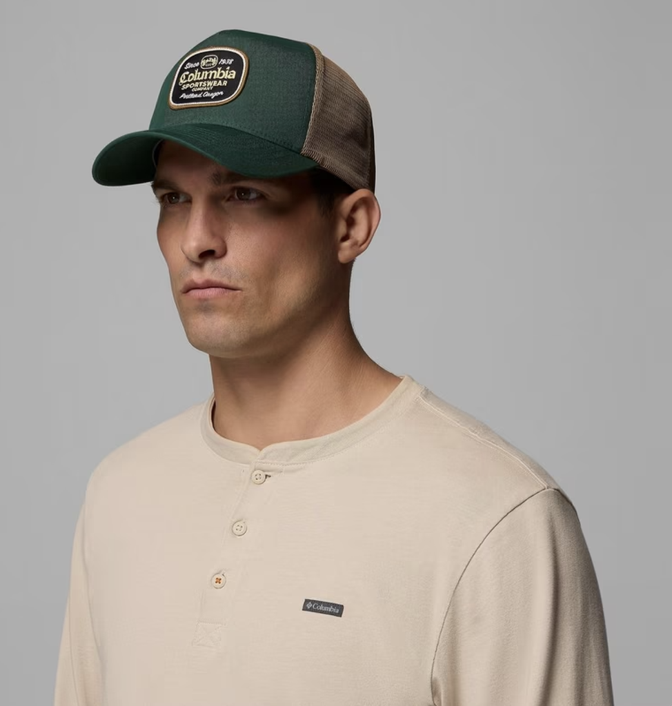 Gorra Columbia Road Ready - Rain Forest/Delta/Beer Label Woven