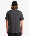 Camiseta Billabong Stacked Arch - Washed Black