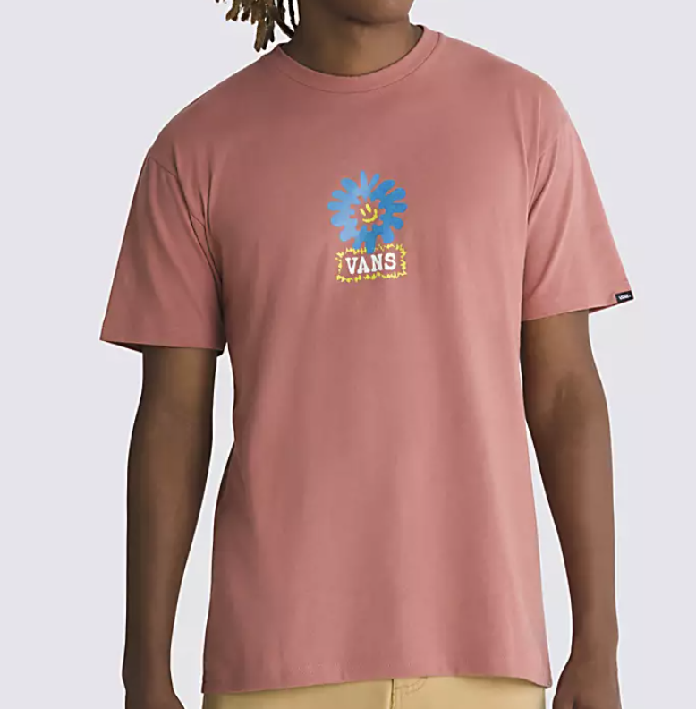 Camiseta Vans Dual Bloom - Whithered Rose