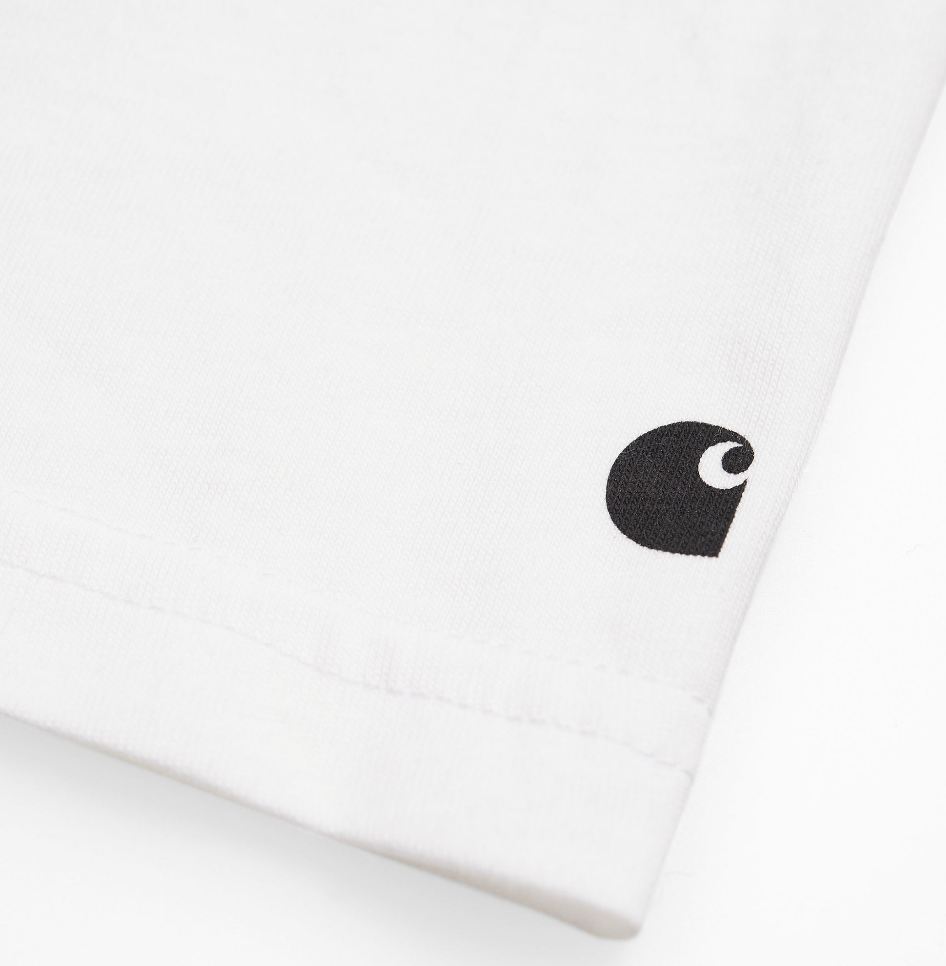 Camiseta Carhartt Wip SS Base - White/Black