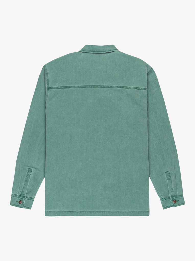 Sobrecamisa Quiksilver Mohab Washed Twill - Trekking Green