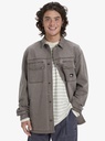 Sobrecamisa Quiksilver Mohab Washed Twill - Chocolate brown