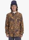 Camisa Quiksilver Motherfly Printed - Almond Desert Checker (cmd6)