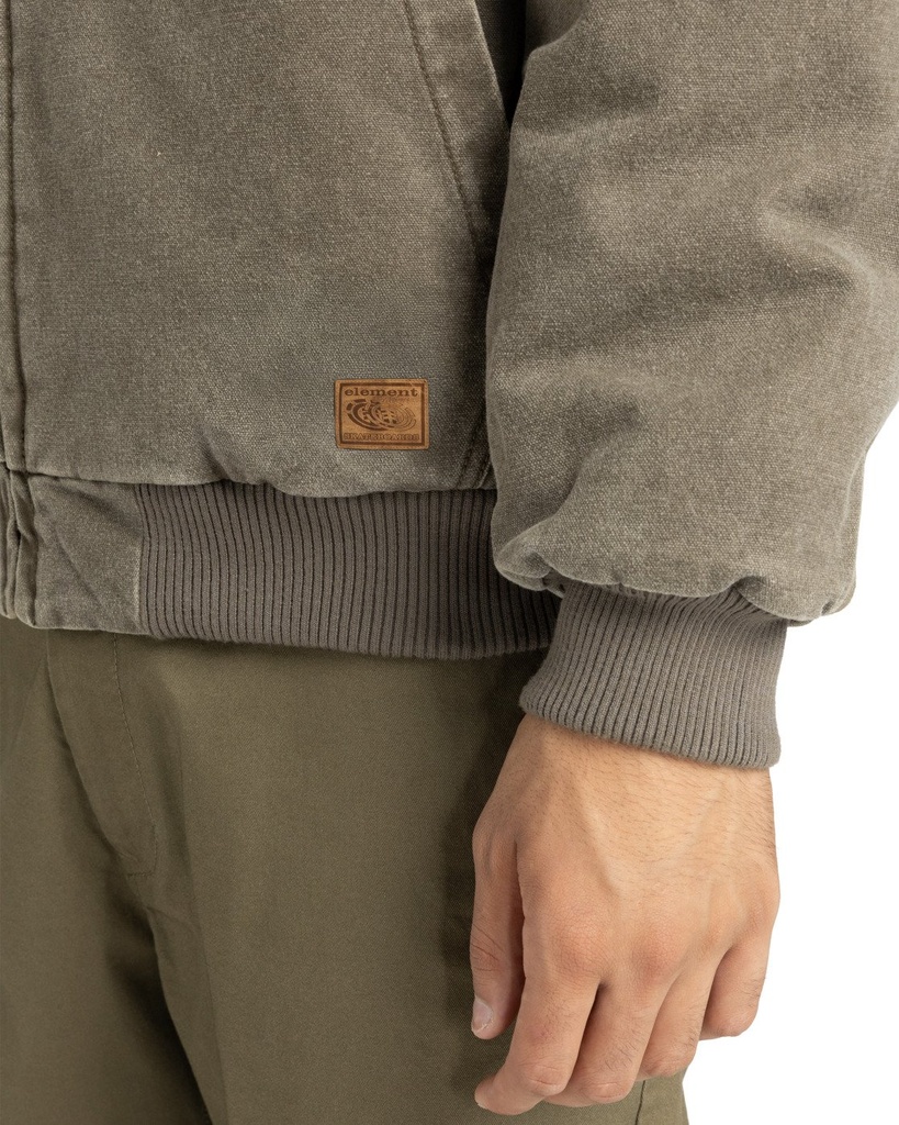 Chaqueta Element Dulcey Canvas - Stone Gray (cpn0)