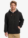 Sudadera con Cremallera Quiksilver Keller Block - Black Heather