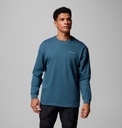 Camiseta Manga Larga Columbia Black Butte - Everblue/Trailmap