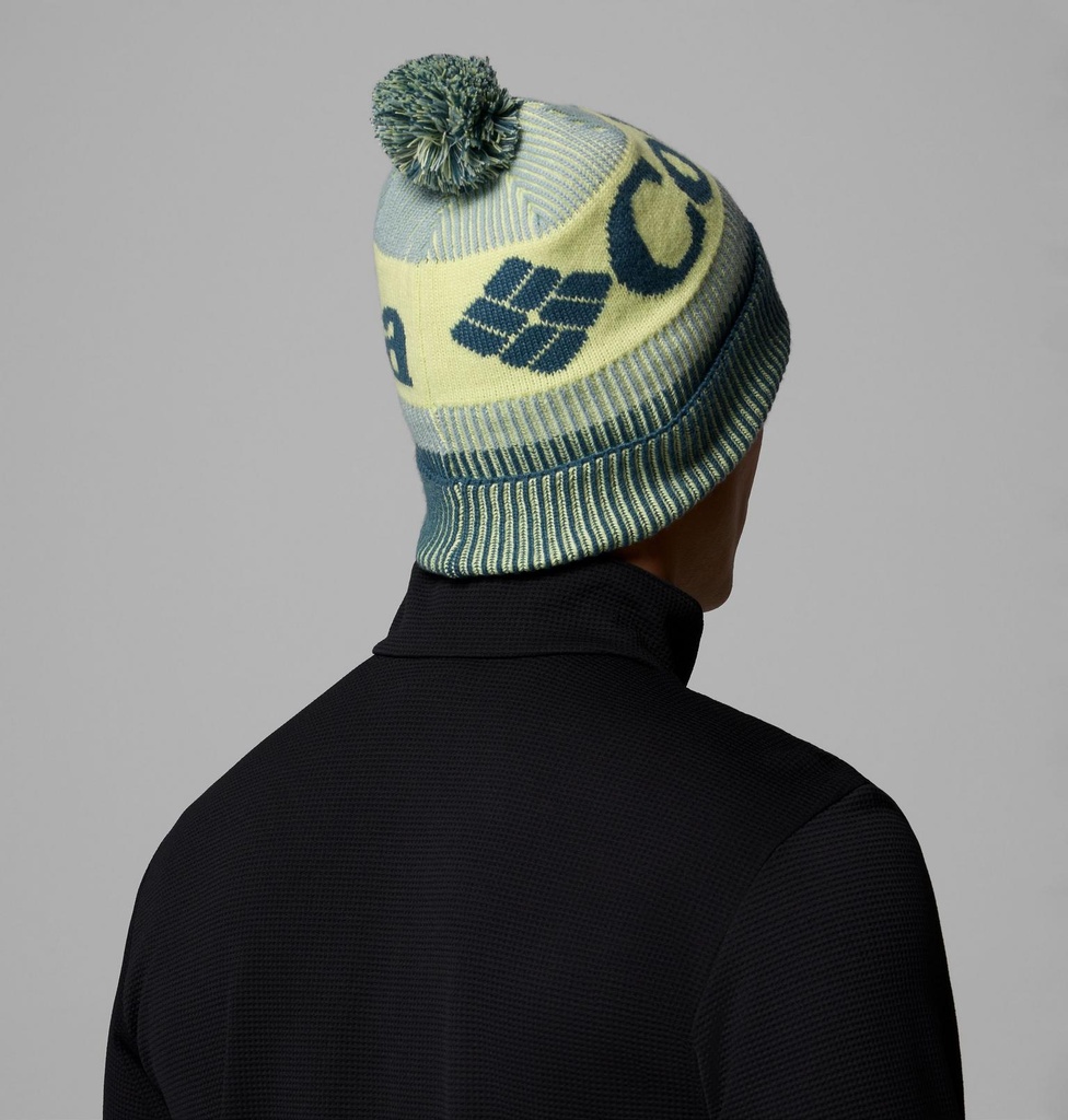 Gorro Columbia Polar Powder III - Everblue/Crushed Blue/Citron Haze