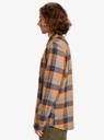 Camisa Quiksilver Motherfly Plaid - Almond Motherfly Check (cmd1)