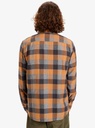 Camisa Quiksilver Motherfly Plaid - Almond Motherfly Check (cmd1)