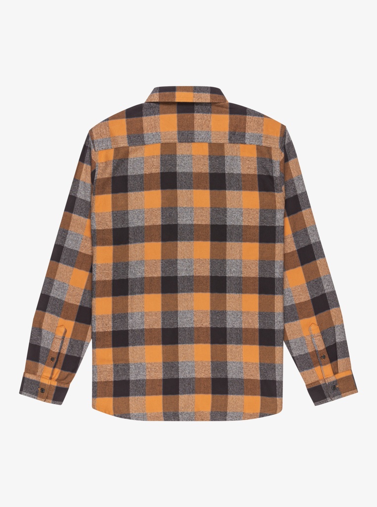 Camisa Quiksilver Motherfly Plaid - Almond Motherfly Check (cmd1)