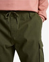 Pantalón Quiksilver Taxer Regular Cargo - Grape Leaf