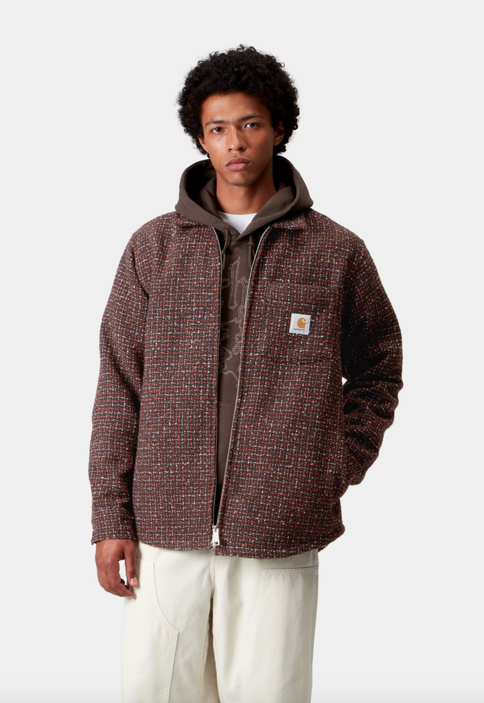 Chaqueta Carhartt WIP Bellamy -Bellamy Check/Tobacco