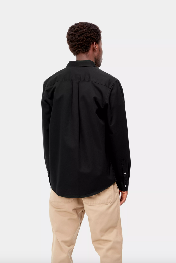 Camisa Carhartt WIP Madison - Black/Wax