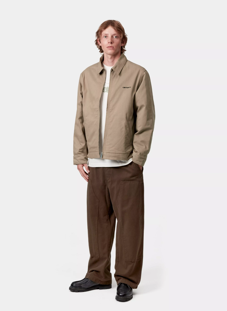 Chaqueta Carhartt WIP Module Script - Leather/Black (Rigid)