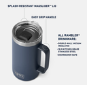 Taza Apilable Yeti Rambler 24 oz (709 ml) - Black
