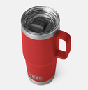 Taza de Viaje Yeti Rambler 20 oz (591 ml) - Rescue Red