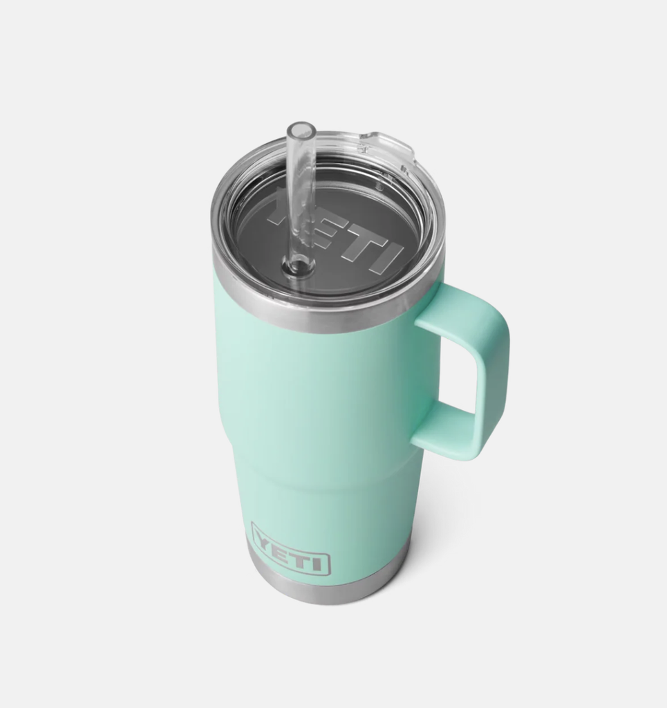 Taza con Pajita Yeti Rambler 25 oz (739 ml) - Seafoam