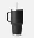 Taza con Pajita Yeti Rambler 35 oz (1 L) - Black