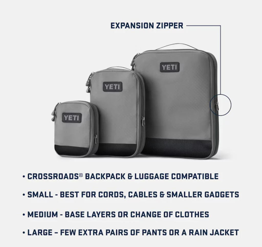 Organizador de Equipaje Grande Yeti Crossroads - Grey