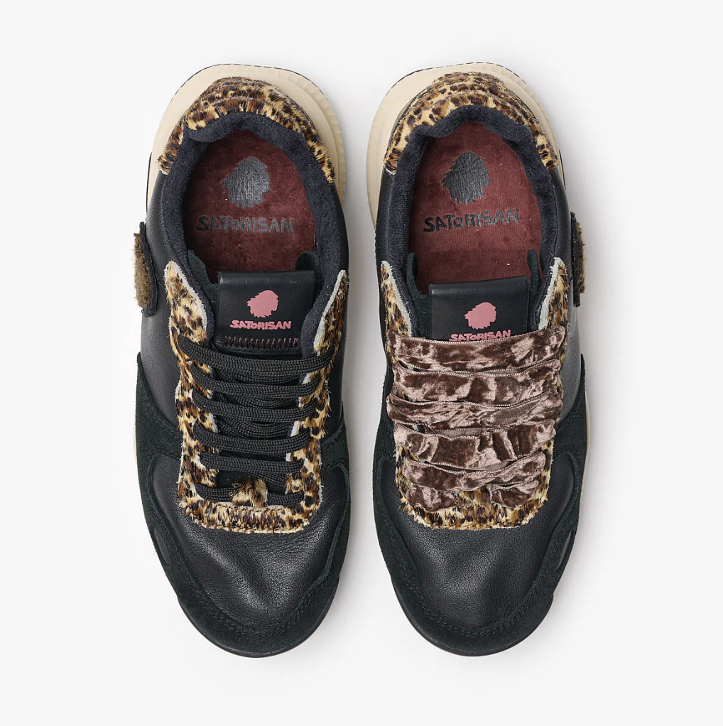 Zapatillas Satorisan Chacrona Premium - Black Leopard