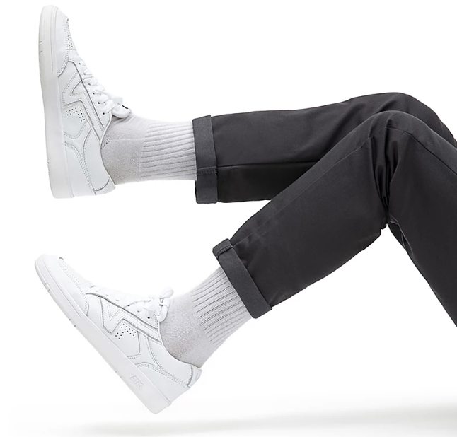 Zapatillas Vans UA Lowland CC - (Leather) True White/True White