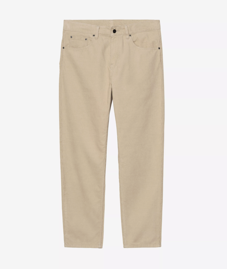 Pantalón de Pana Carhartt WIP Newel - Wall (Rinsed)