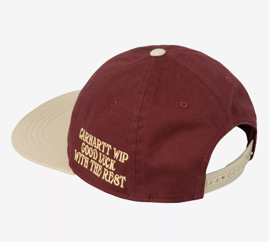 Gorra Carhartt WIP Clover - Marsala/Flare