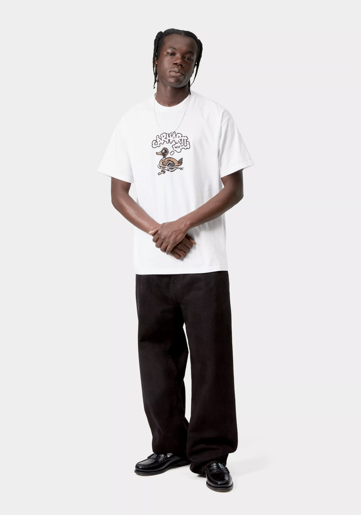 Camiseta Carhartt WIP Duck Duck - White