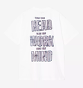 Camiseta Carhartt WIP Mind Your Head - White