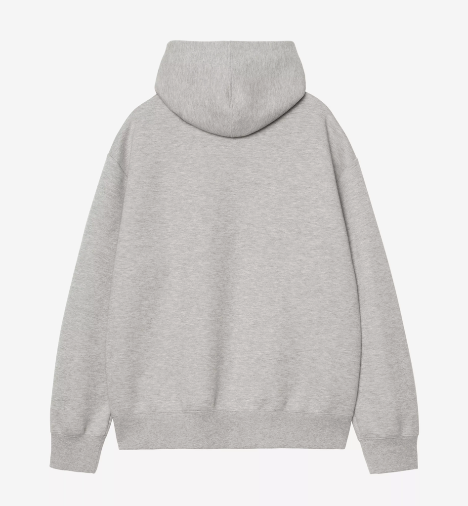 Sudadera con Capucha Carhartt WIP Alda - Grey Heather/White