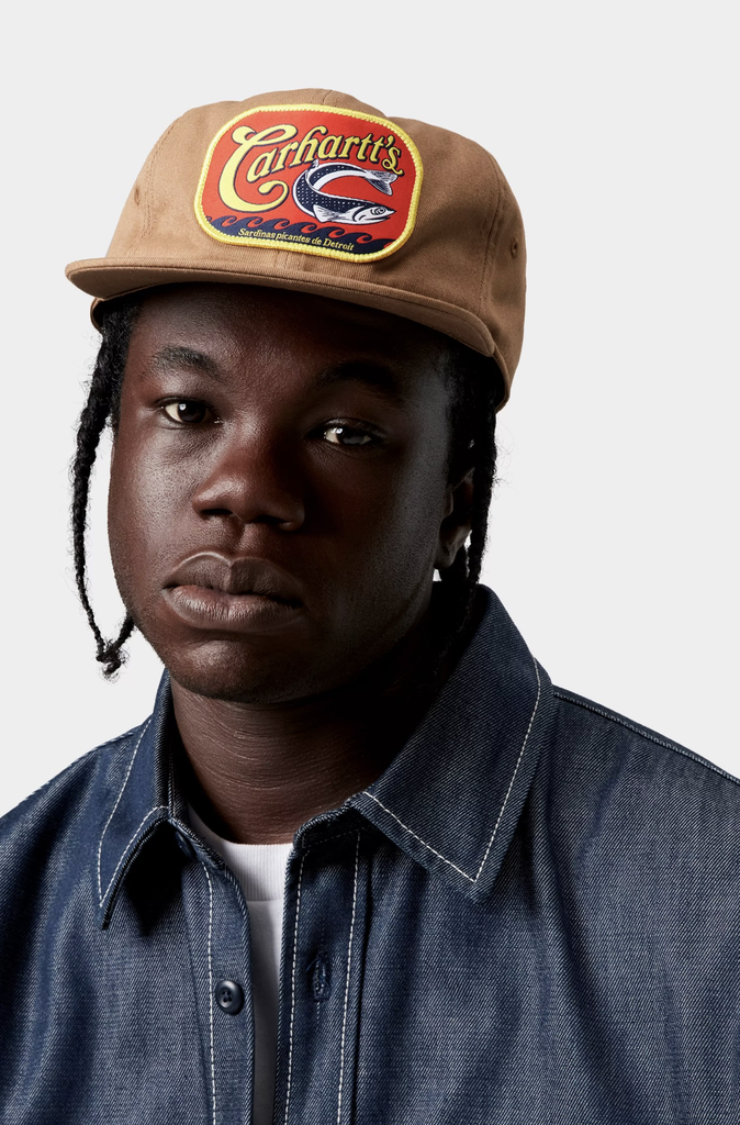 Gorra Carhartt WIP Sardinas - Hamilton Brown