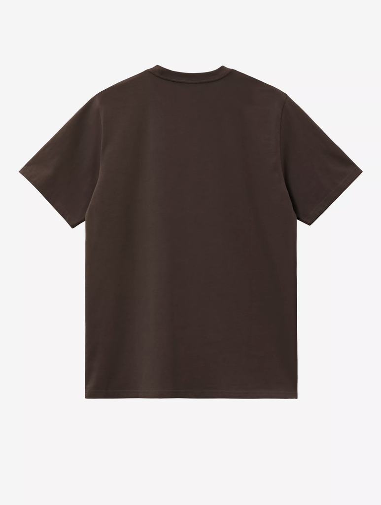 Camiseta Carhartt WIP Chase - Tobacco/Gold