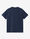 Camiseta Carhartt WIP Script Embroidery - Jupiter/White
