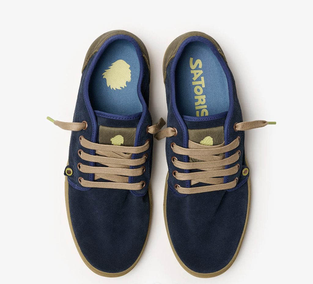 Zapatos Satorisan Heisei Suede - Navy