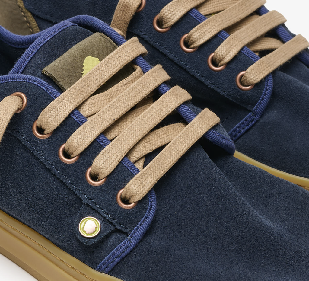 Zapatos Satorisan Heisei Suede - Navy