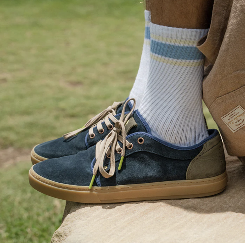 Zapatos Satorisan Heisei Suede - Navy