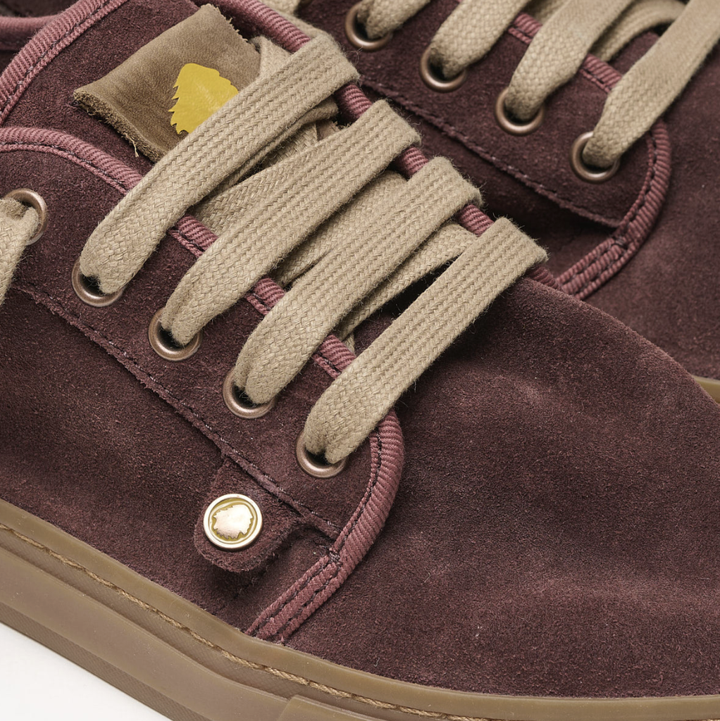 Zapatos Satorisan Heisei Suede - Garnet