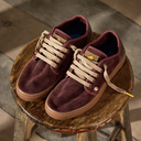 Zapatos Satorisan Heisei Suede - Garnet
