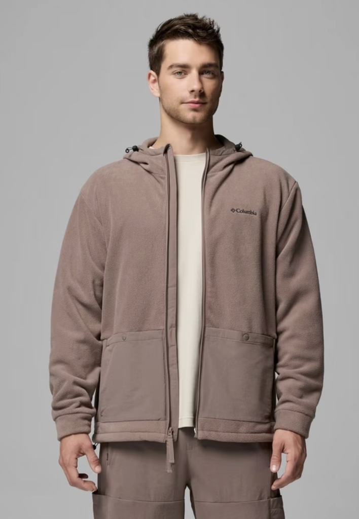 Chaqueta Columbia De Forro Polar Con Capucha Granite Point