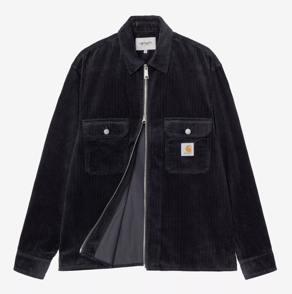 Chaqueta Carhartt WIP Reynold - Dark Navy (Rinsed)