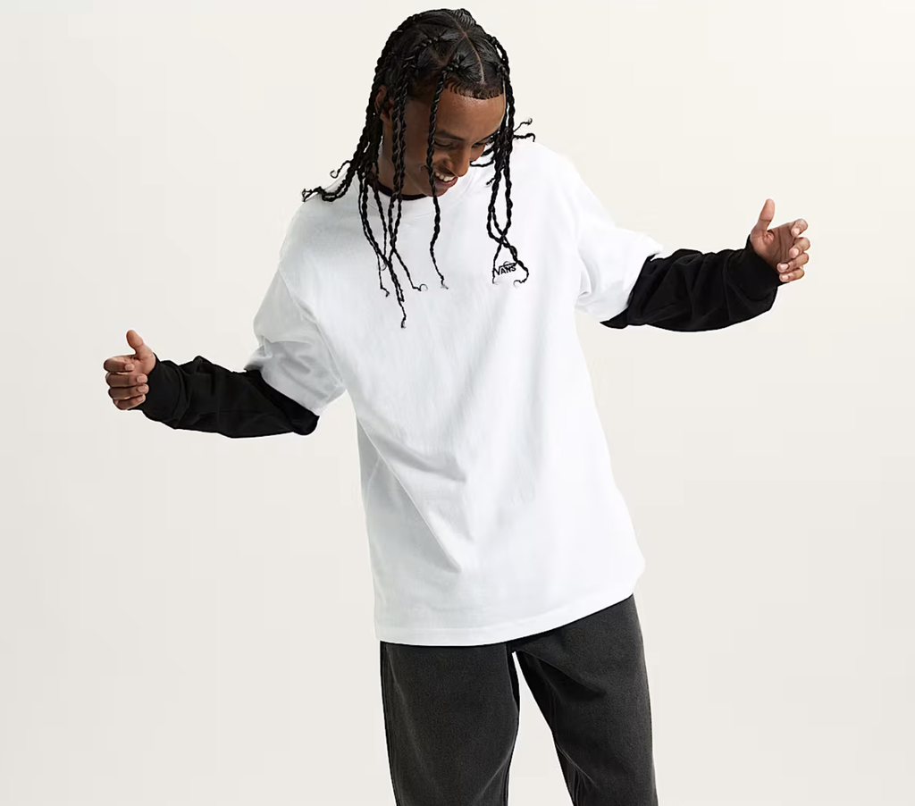 Camiseta Vans Left Chest Logo II - White