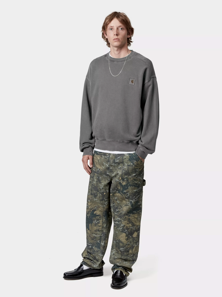 Sudadera Carhartt WIP Vista - Black (Garment dyed)