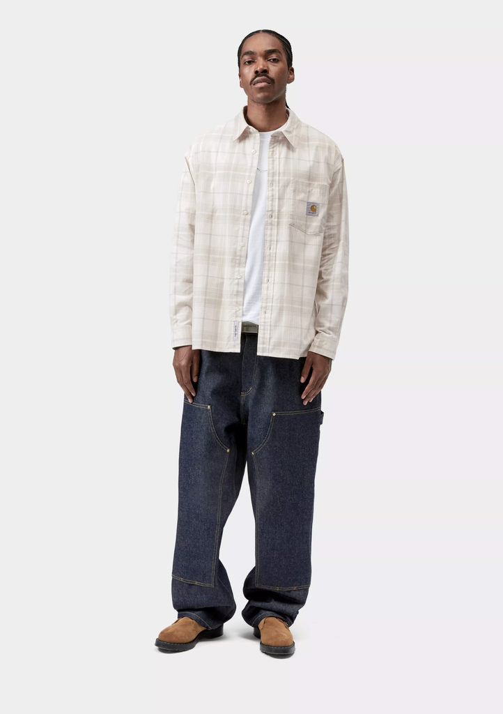 Camisa Carhartt WIP Wilber - Wilber Check/Natural