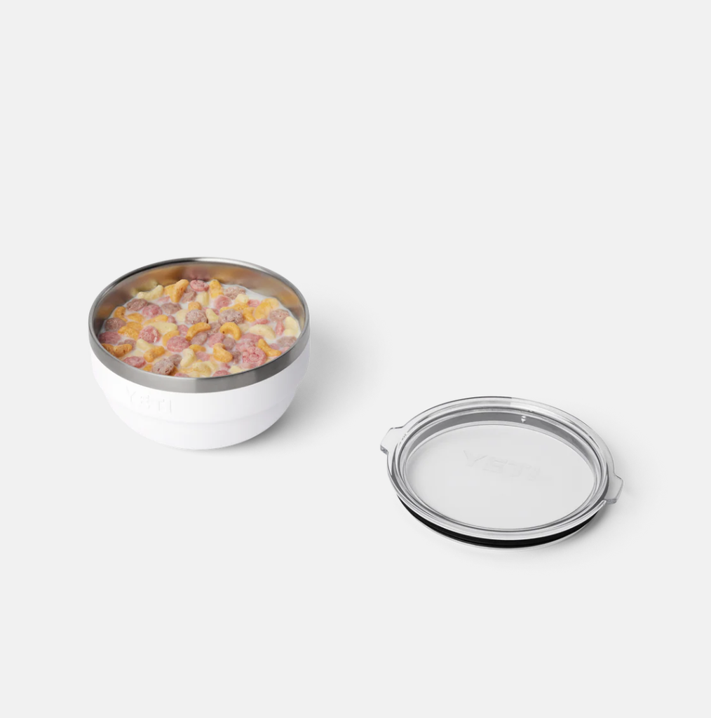 Bowl Térmico Pequeño Yeti Rambler con Tapa - White
