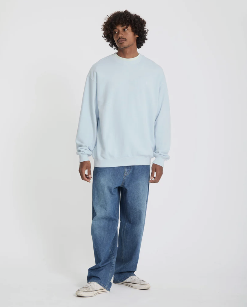 Sudadera Volcom Single Stone - Light Blue Acid