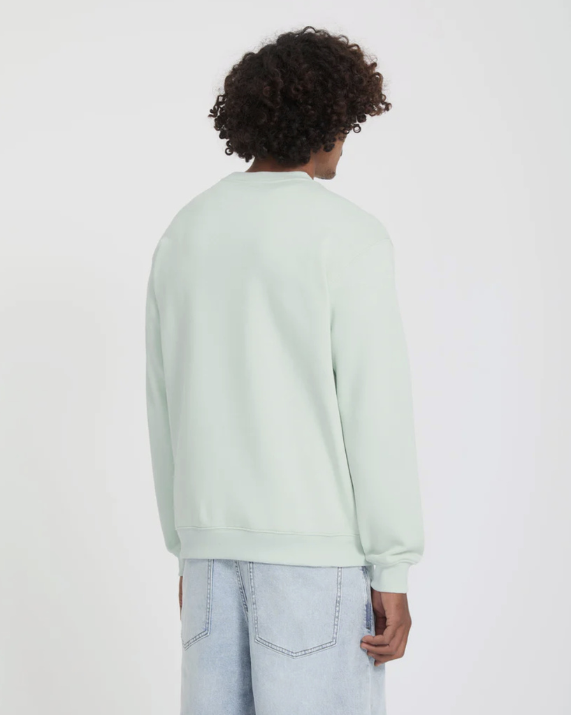 Sudadera Volcom Single Stone Crew - Pale Aqua