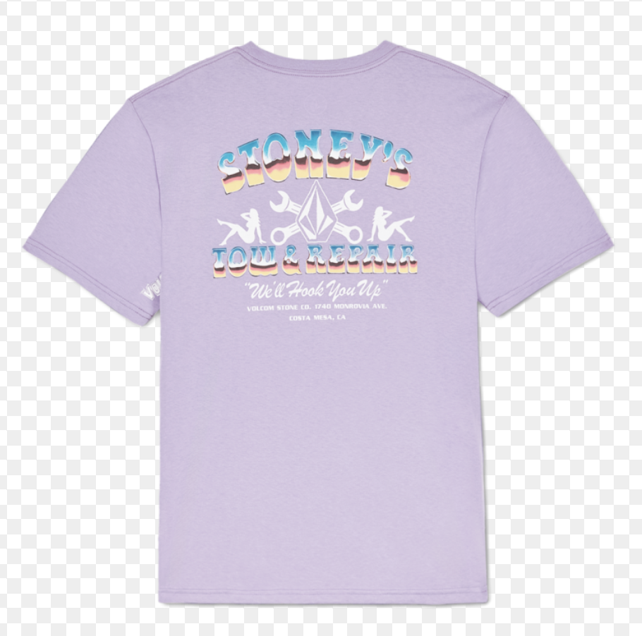 Camiseta Volcom Stoneys - Purple Ash