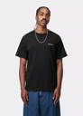 Camiseta Carhartt WIP Script Embroidery - Black/White