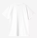 Camiseta Carhartt WIP Script Embroidery - White/Black