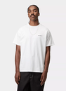 Camiseta Carhartt WIP Script Embroidery - White/Black